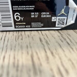 Jordan Signal Blue Black White Shoes